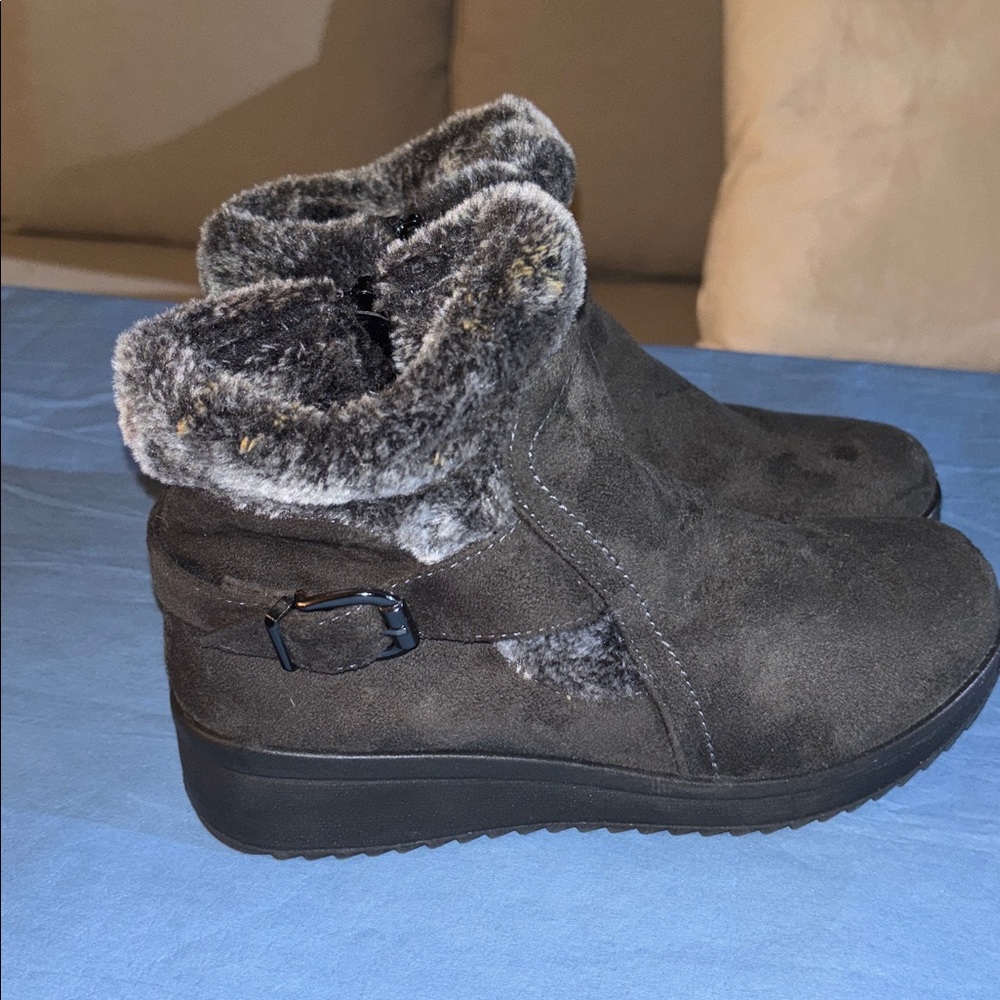 Patrizia Faux Fur Lined Ankle Boots